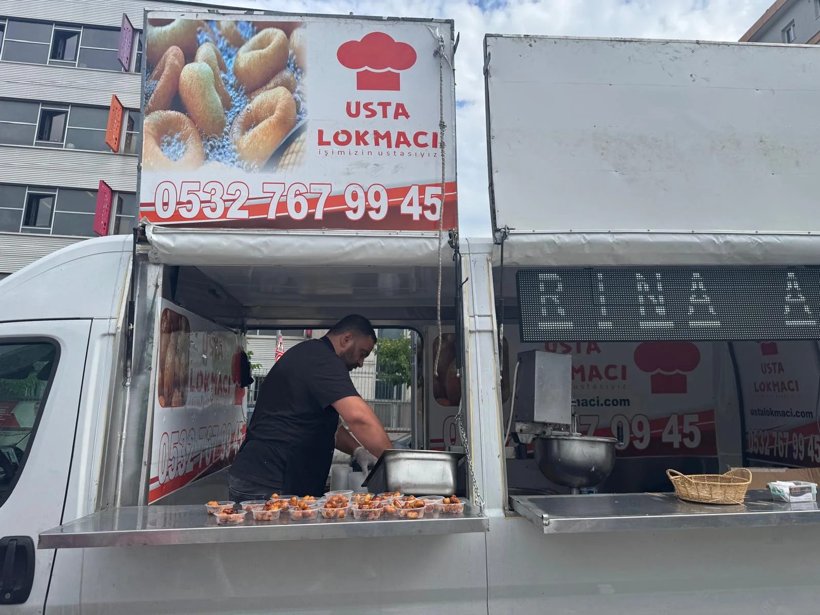 Zeytinburnu lokma arabası organizasyonu